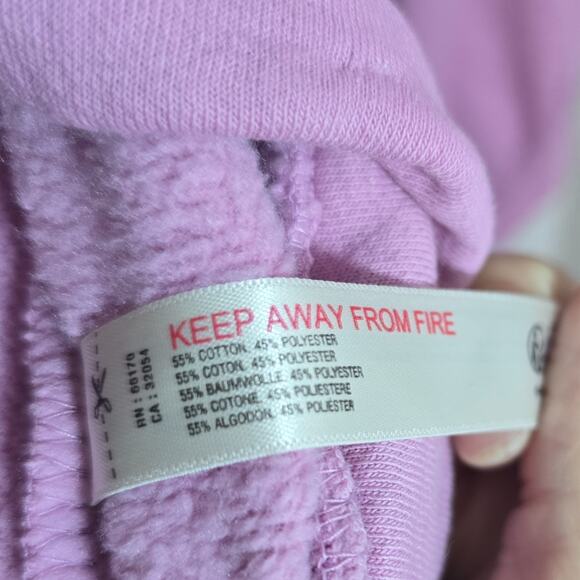 By Anthropologie Women's Ruffled Pullover Pink Sweatshirt Sz M Cottagecore - Picture 8 of 8